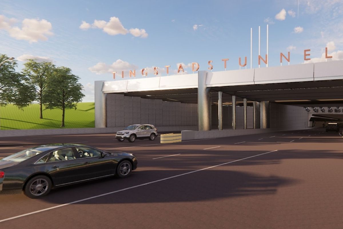 Renovering av Tingstadstunneln